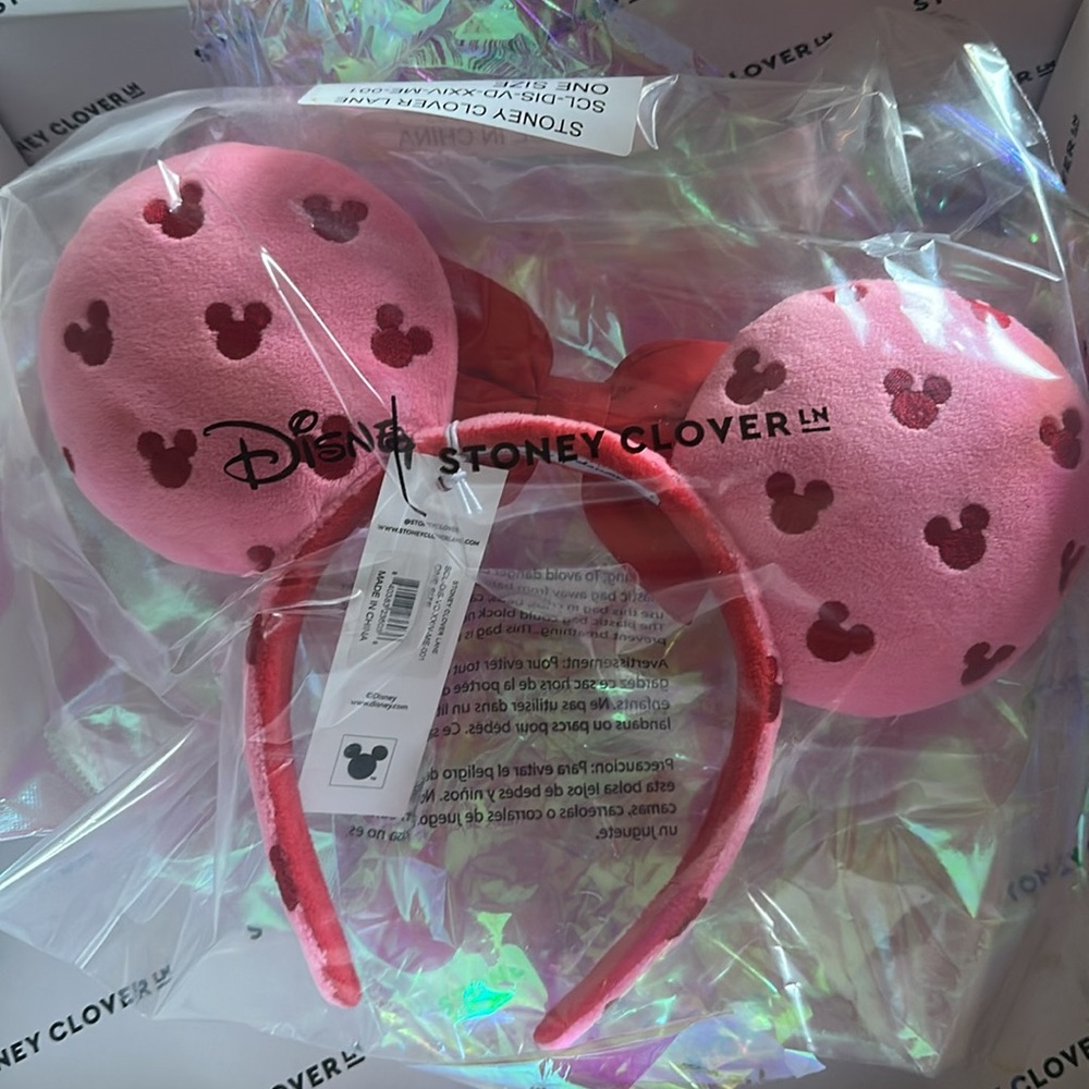 Valentine’s Day Stoney Clover Lane Disney Minnie Ears 🩷❤️ - Picture 3 of 3